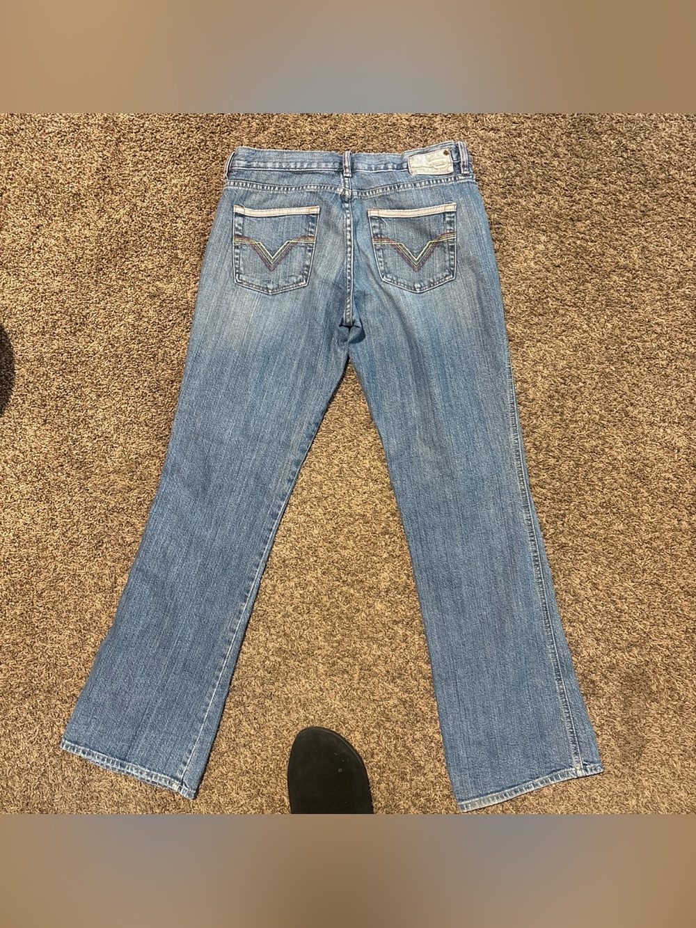 Diesel Women's Light Blue Boot Cut Jeans